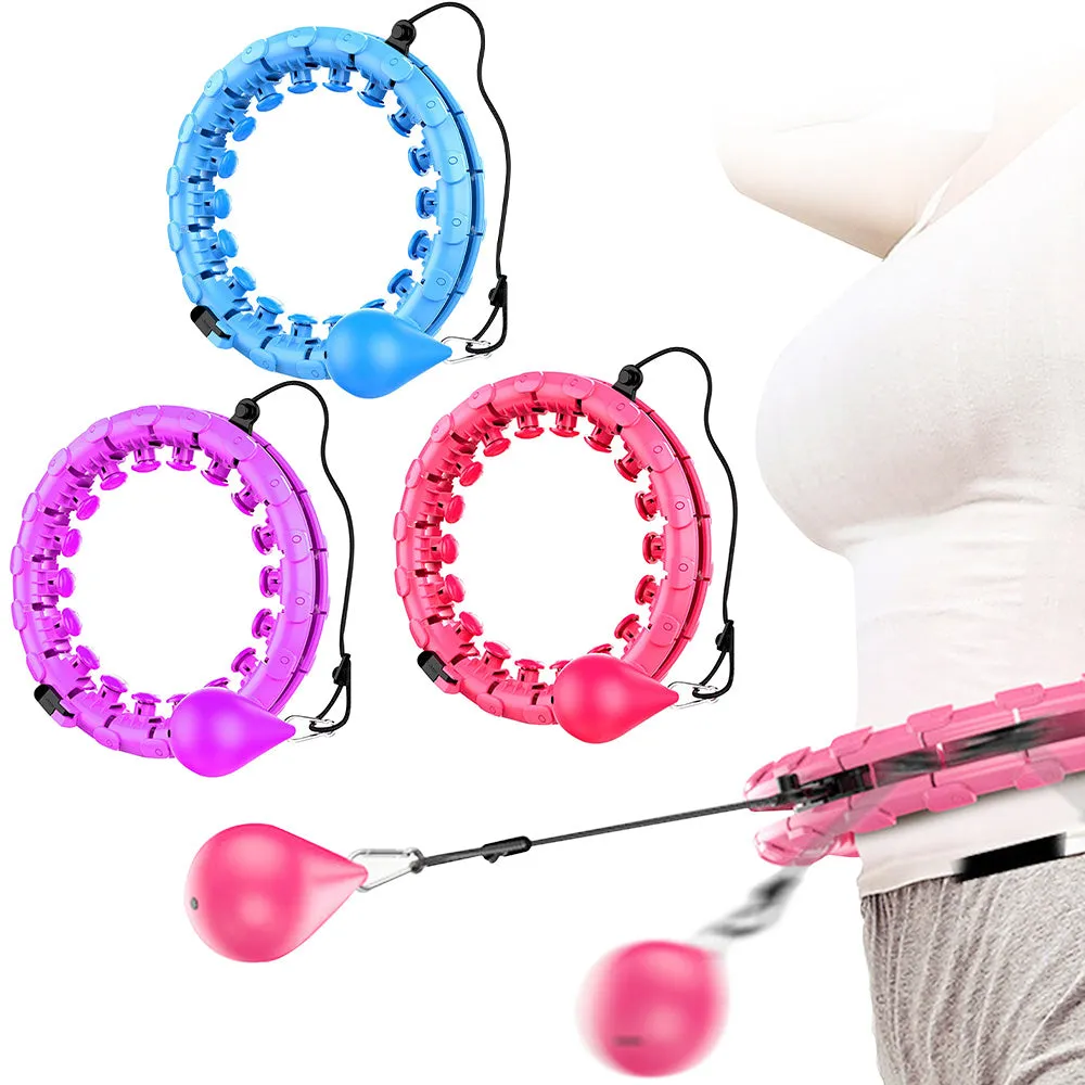 24 Knots Adjustable Abdomen Fitness Smart Hula Hoop