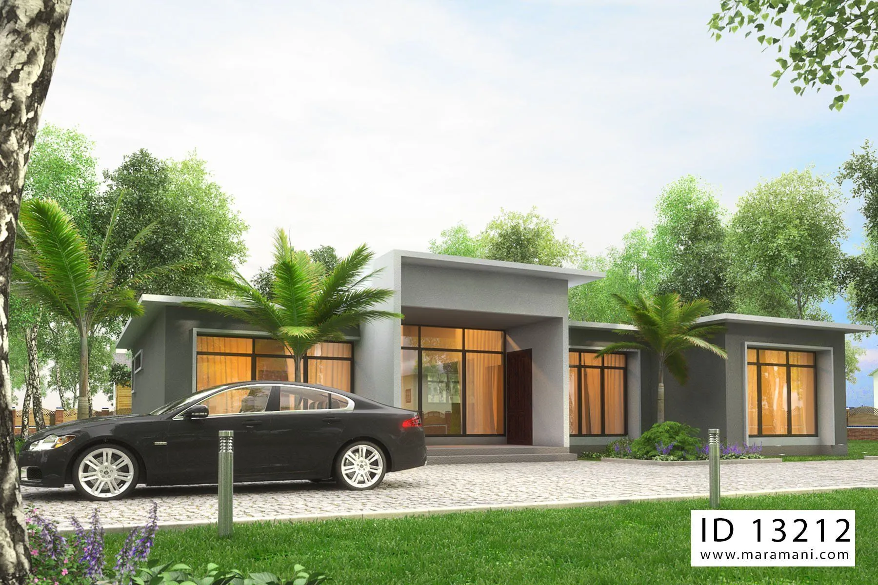 3 bedroom Building Plan - ID 13212