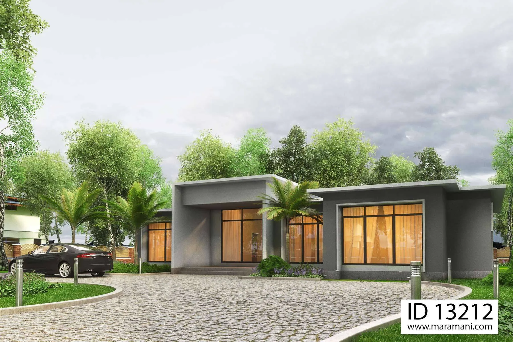 3 bedroom Building Plan - ID 13212