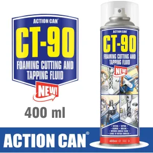 ACTION CAN CT-90 HIGH CLING FOAMING CUTTING FLUID FOAM CUT 400ML CAN32972