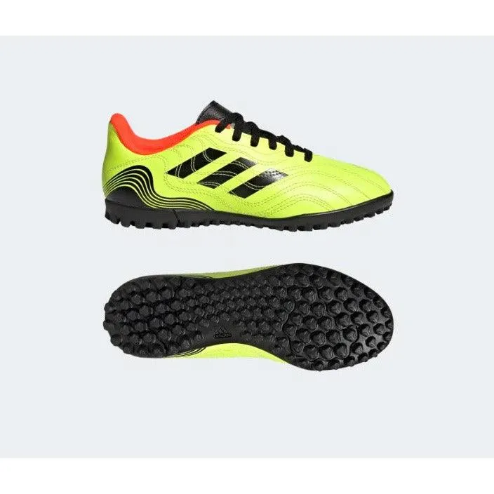 Adidas Boys Astro Turf Boots Copa Sense.4 TF Team Solar Yellow/Core Black/Solar Red