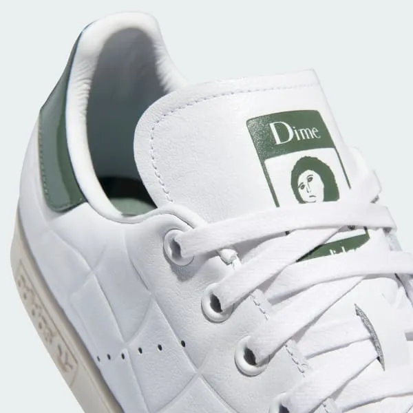 Adidas x Dime Stan Smith Footwear White - Colligate Green - Green Oxide