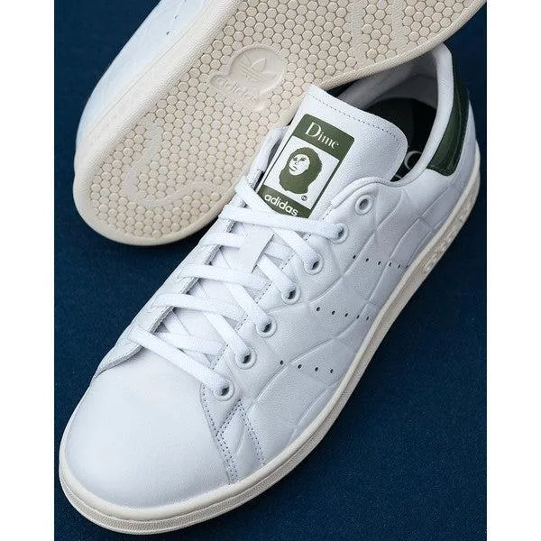 Adidas x Dime Stan Smith Footwear White - Colligate Green - Green Oxide