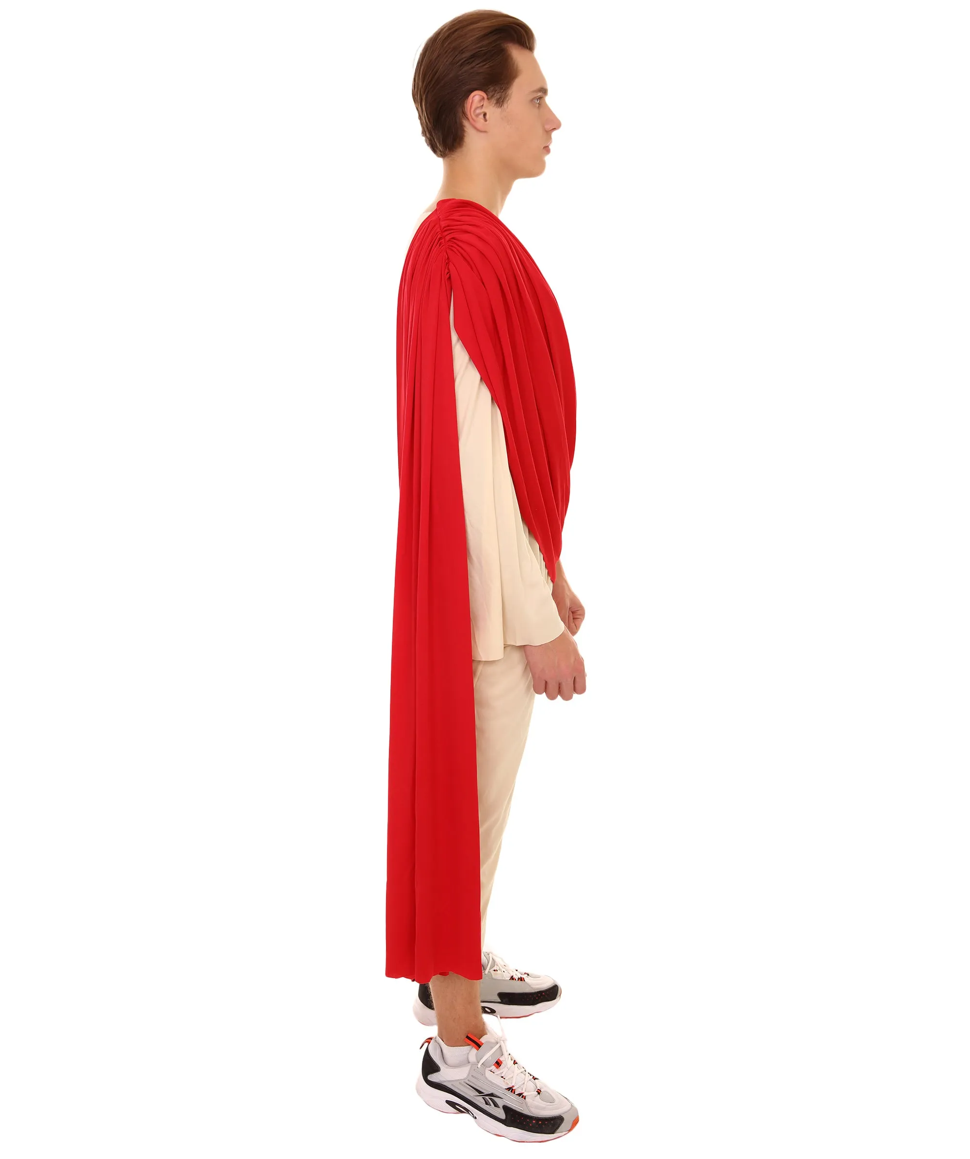 Adult Men's Jesus Religious Costume |  Red and Beige Cosplay Costume