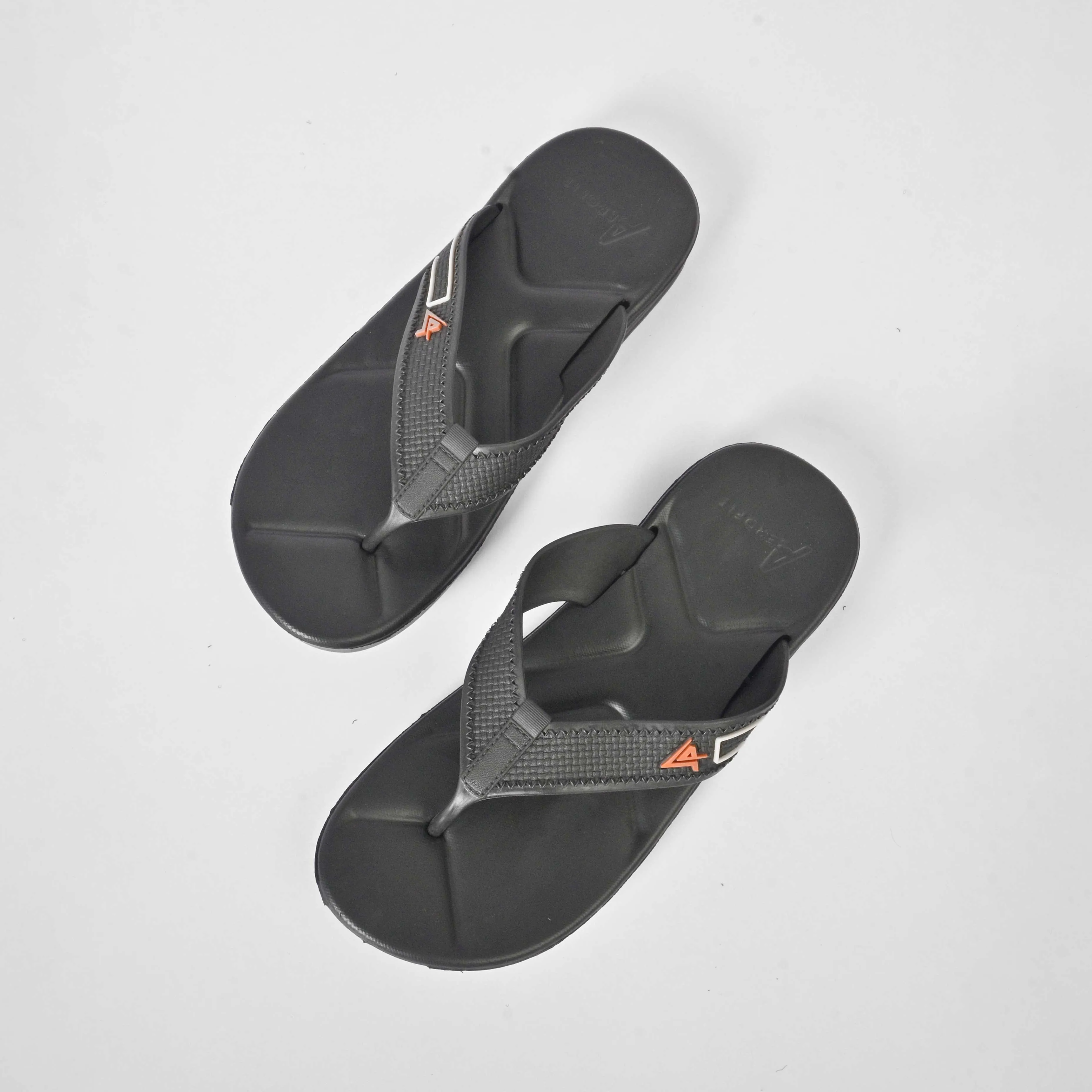 Aerofit Men's Logo Design Flip Flop Slippers