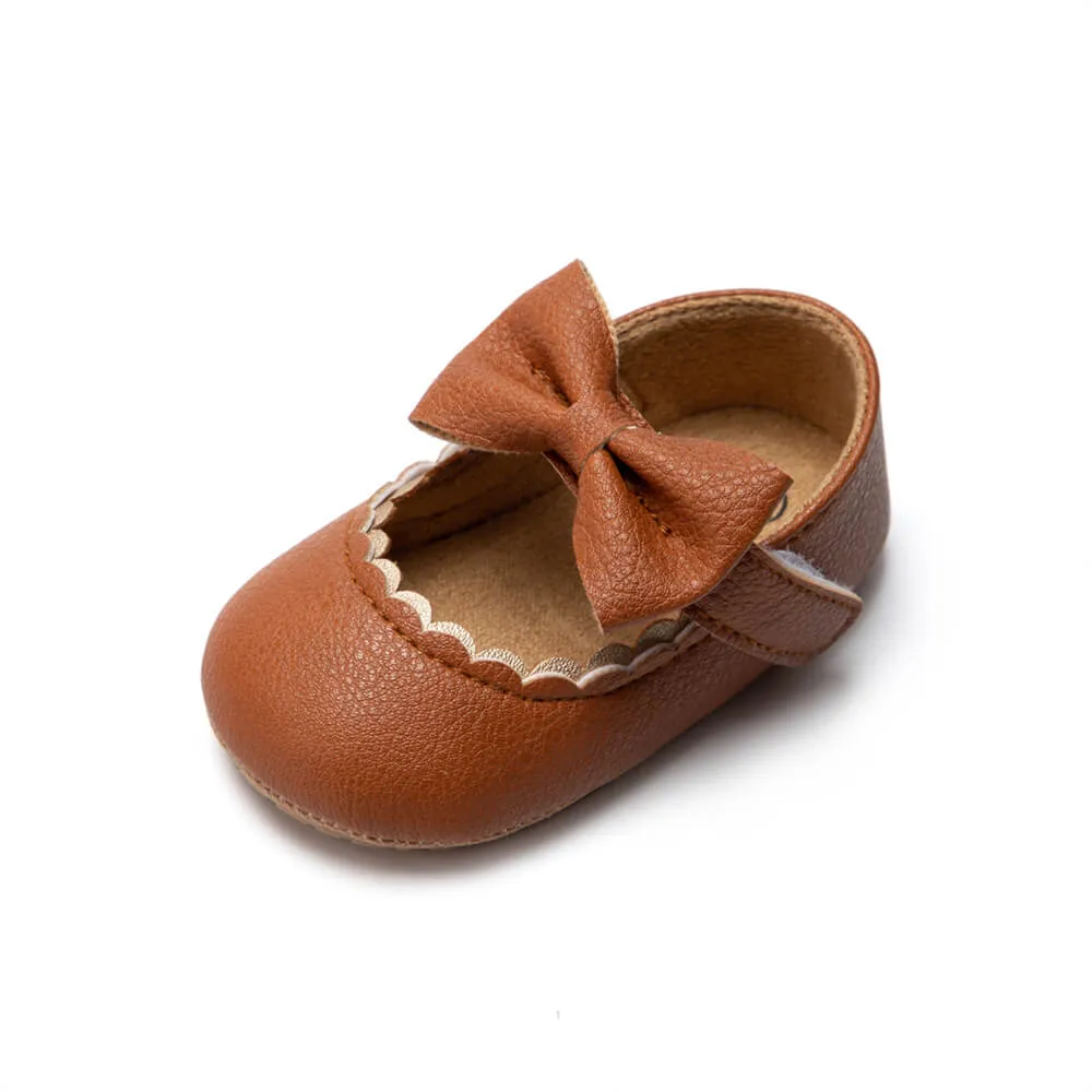 Amayra Soft Sole Shoes - Tan