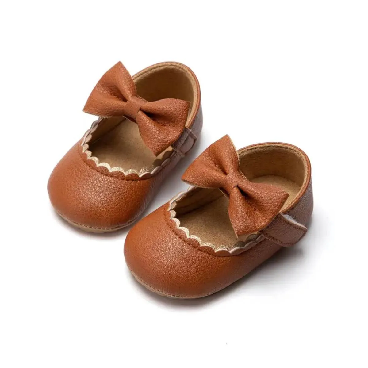 Amayra Soft Sole Shoes - Tan