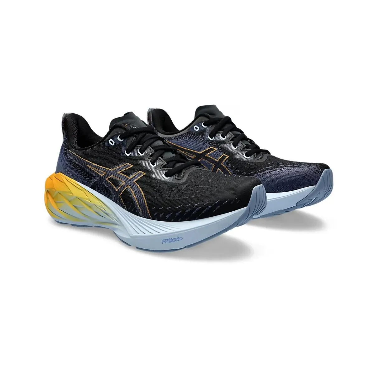 Asics Novablast 4 Black Yellow Shoes SS24