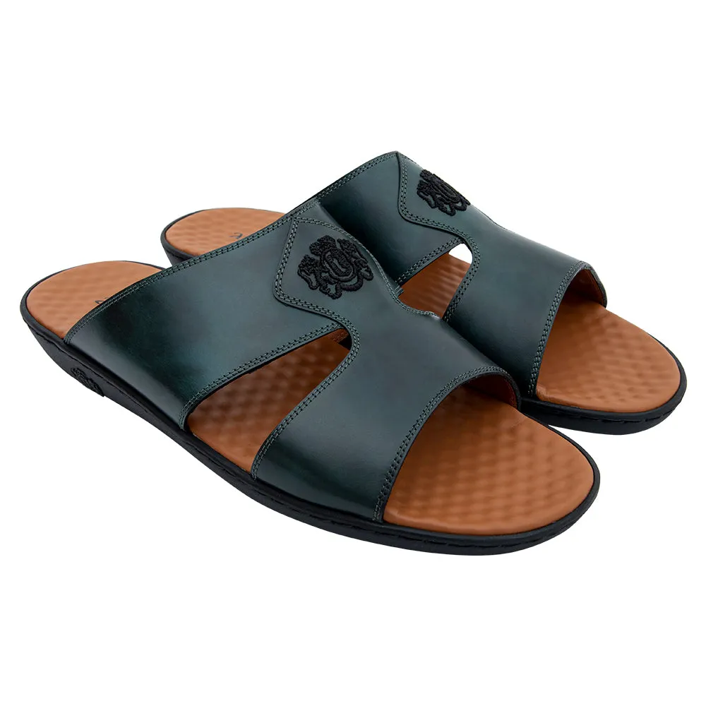 A.Testoni Sandal Dark Green