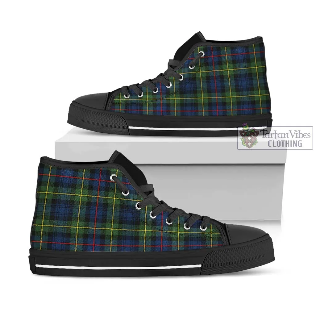 Bailey Modern Tartan High Top Shoes