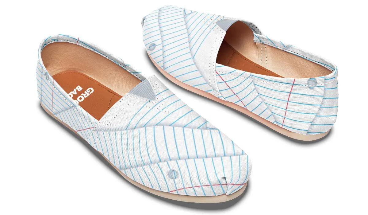 Binder Paper Casual Shoes