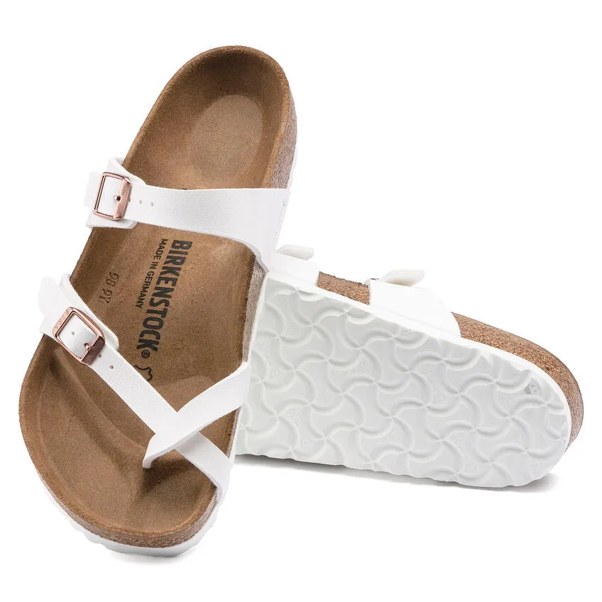 Birkenstock mayari birko flor 71051 white