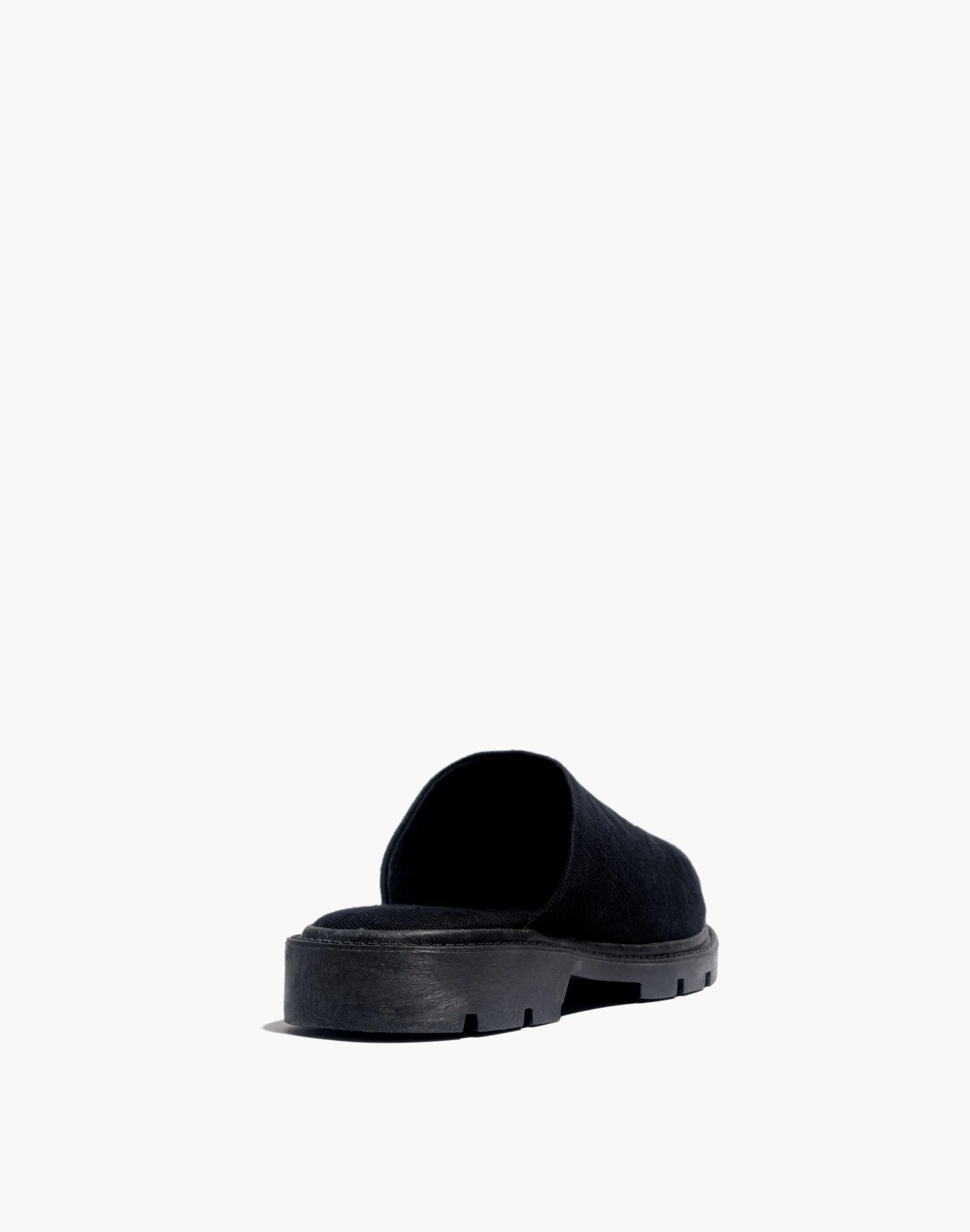 Black | Lug Sole Clog | Flaw