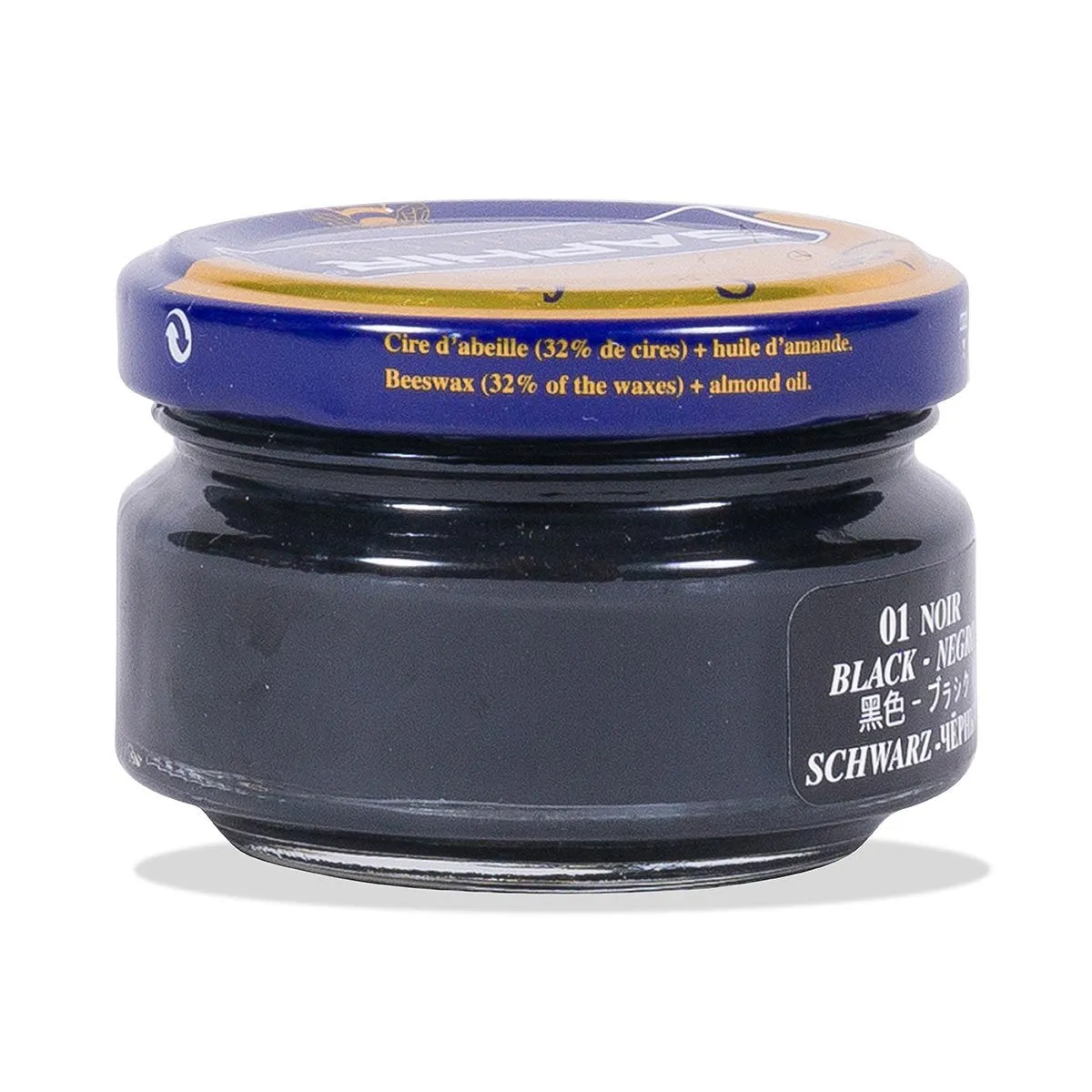 black shoe polish