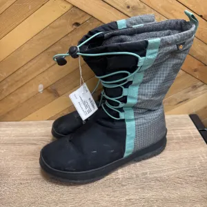 Bogs - Snownights Women's Boots - MSRP $155: Black/Grey/Teal-women-8