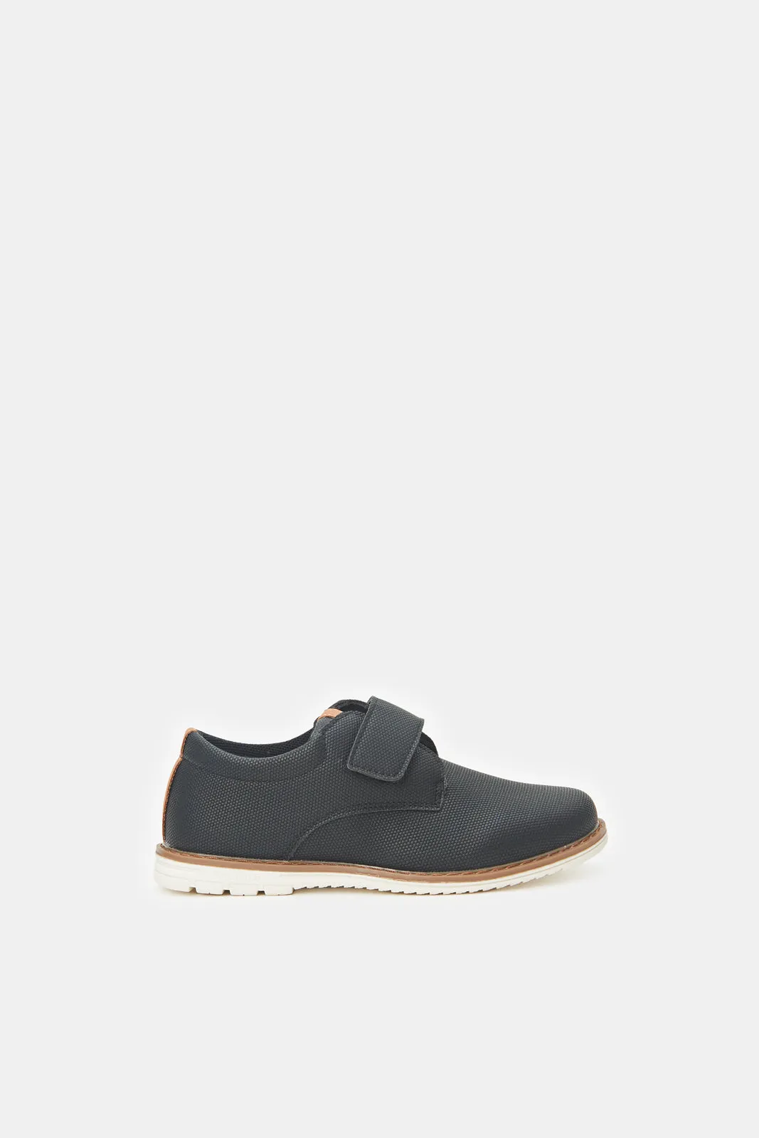 Boys Black Lace Up Derby