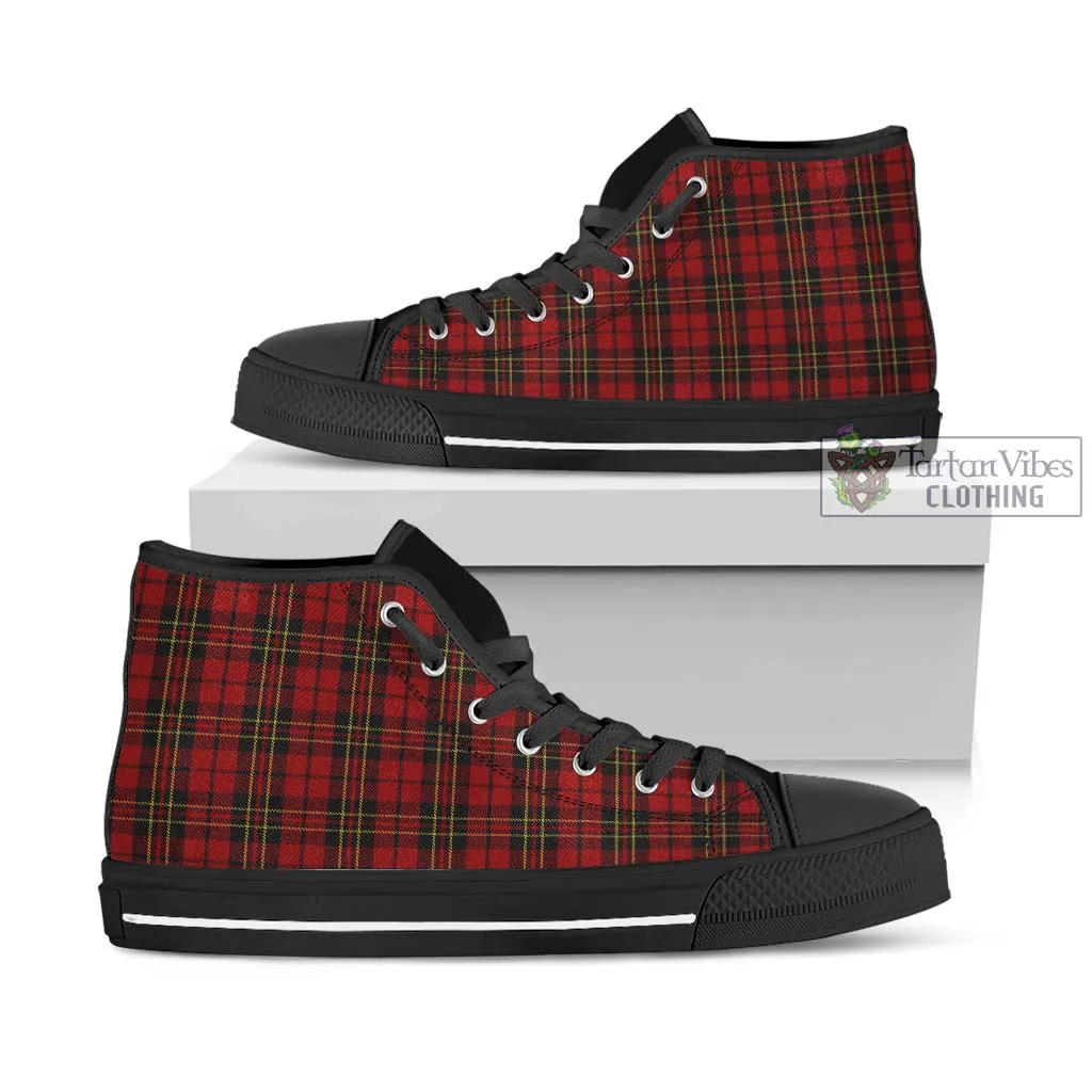 Brodie Tartan High Top Shoes