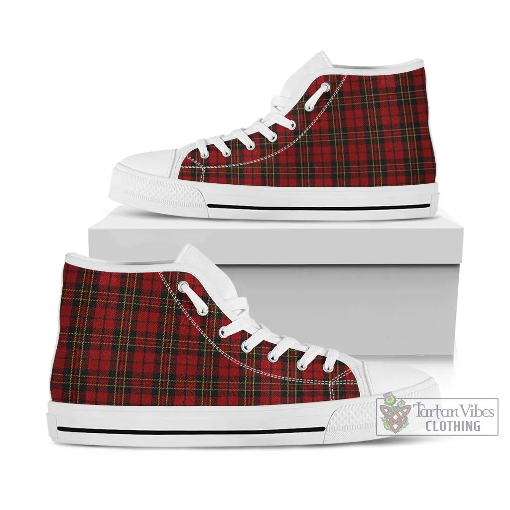 Brodie Tartan High Top Shoes