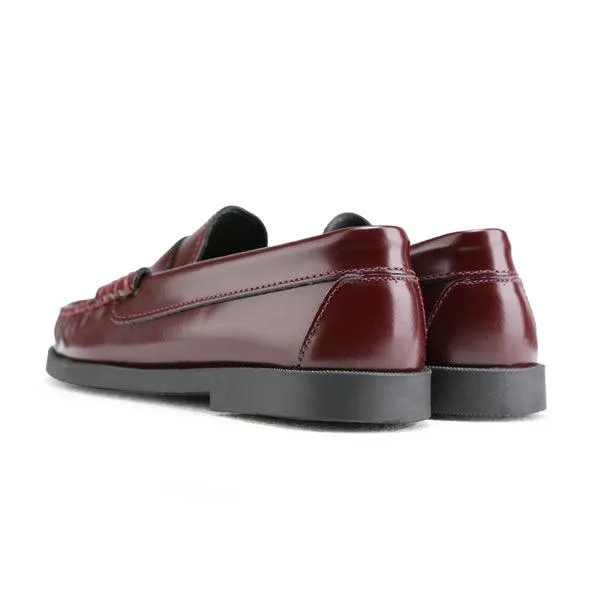 BROWN LEATHER MOCASIN BOYS SHOES