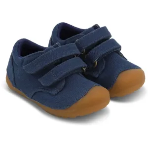 Bundgaard Prewalker Petit Strap Canvas Navy Canvas