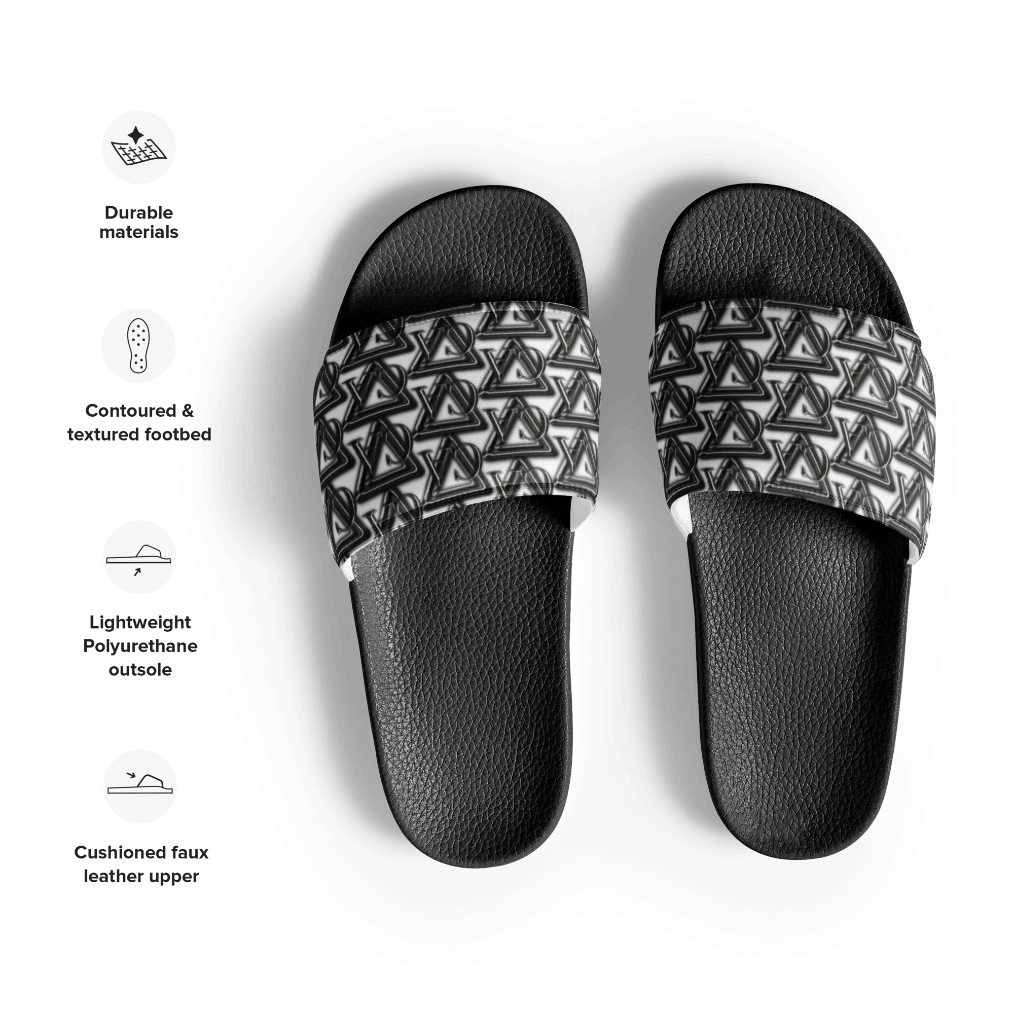 CARAUANA slides Men’s Black Branded