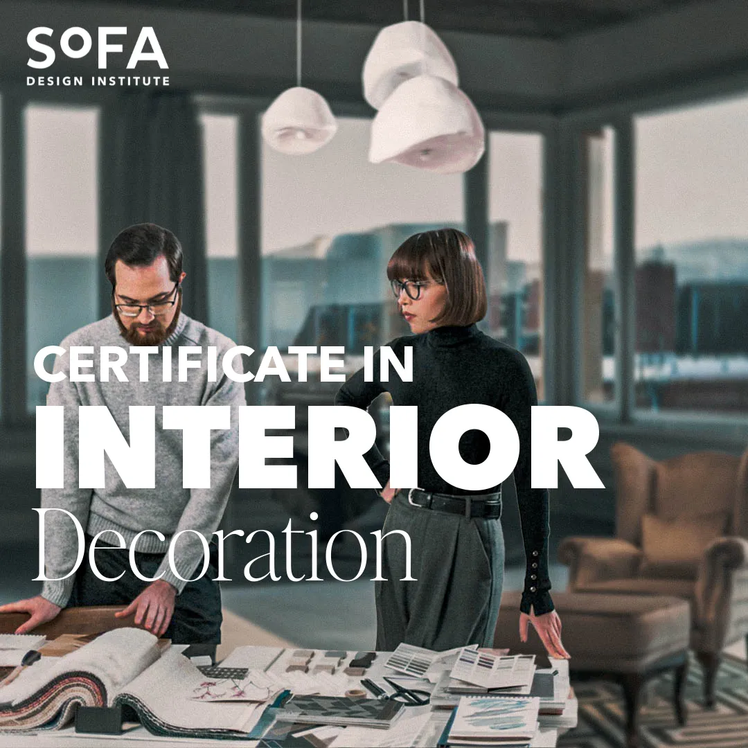 Certificate in Interior Decoration (STARTS NOVEMBER 2024)