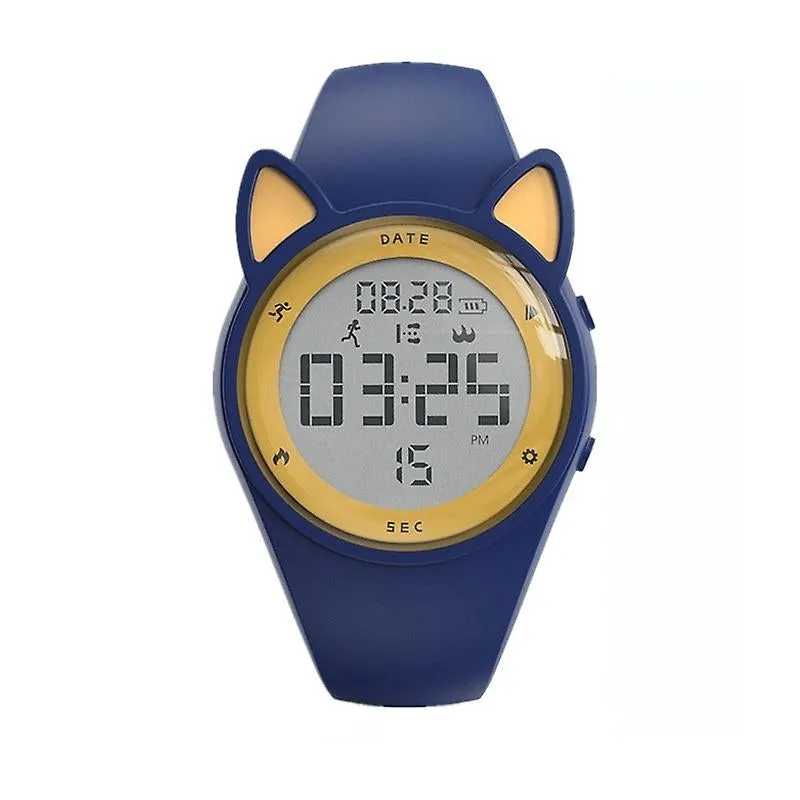 Children Digital Watch Kids Waterproof Sports Watches Fitness Tracker With Pedometer