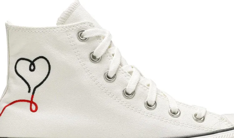 Converse Chuck Taylor All Star High Made with Love - White