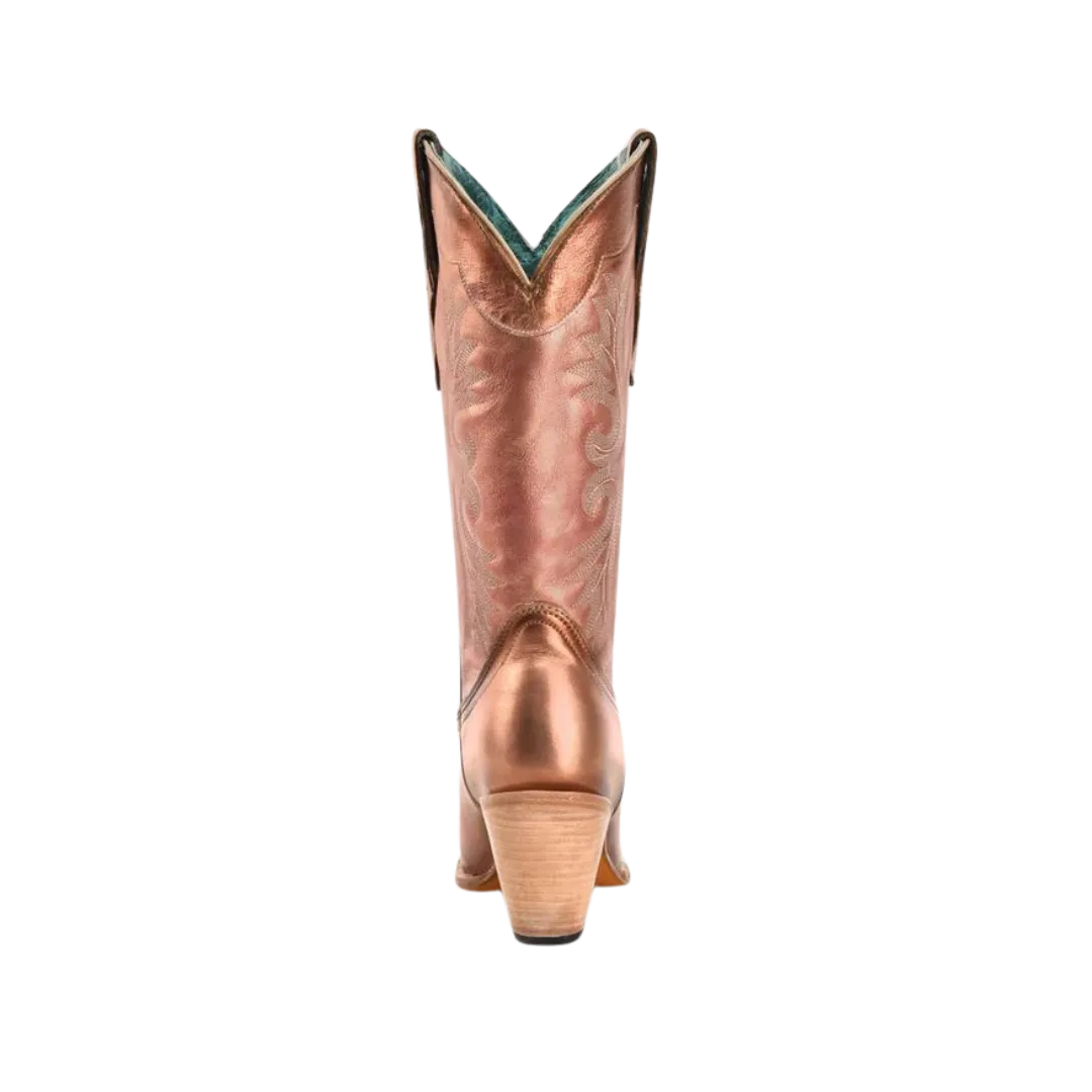 Corral Women's Rose Gold Pointed Toe Boot