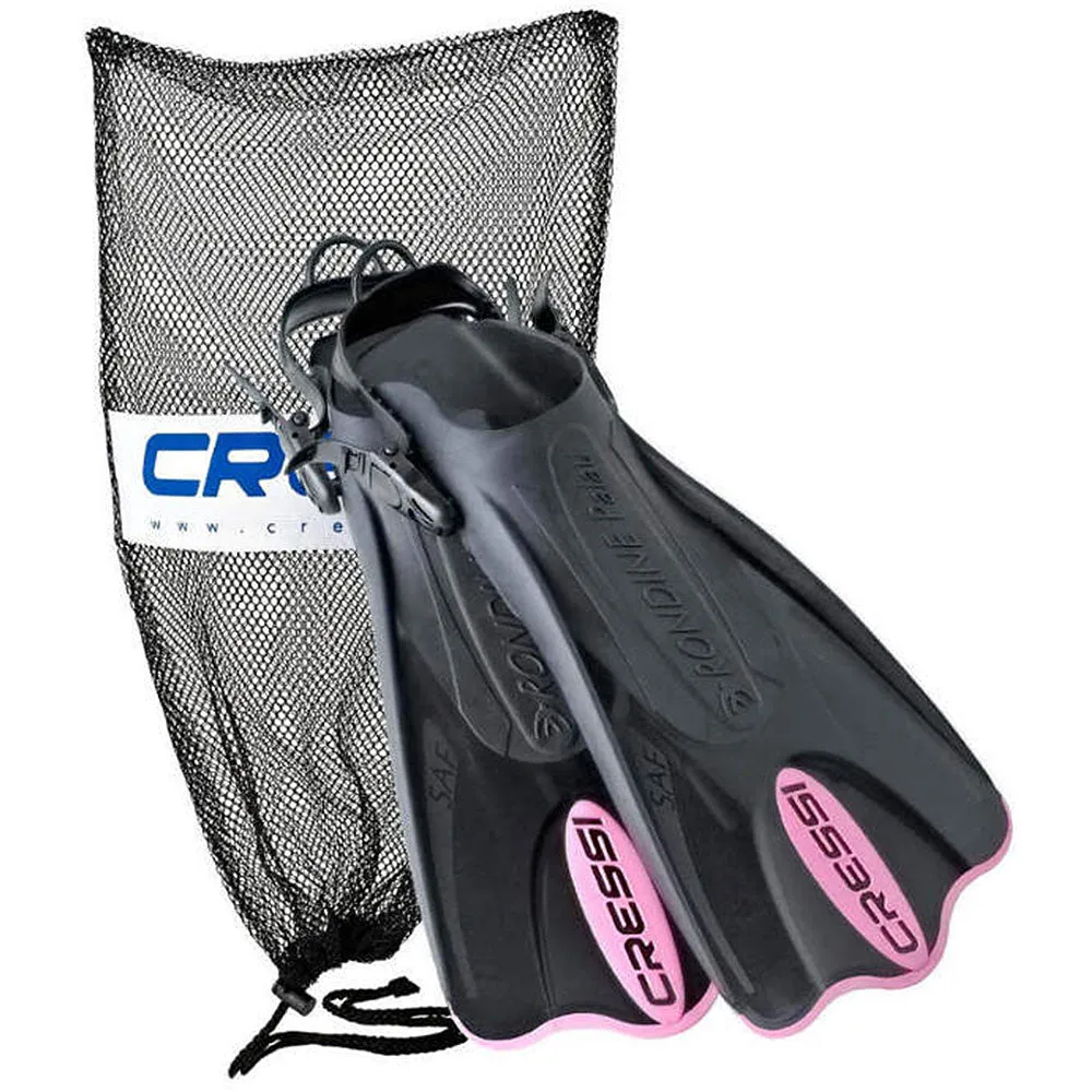 Cressi Palau Short Fins with Mesh Bag