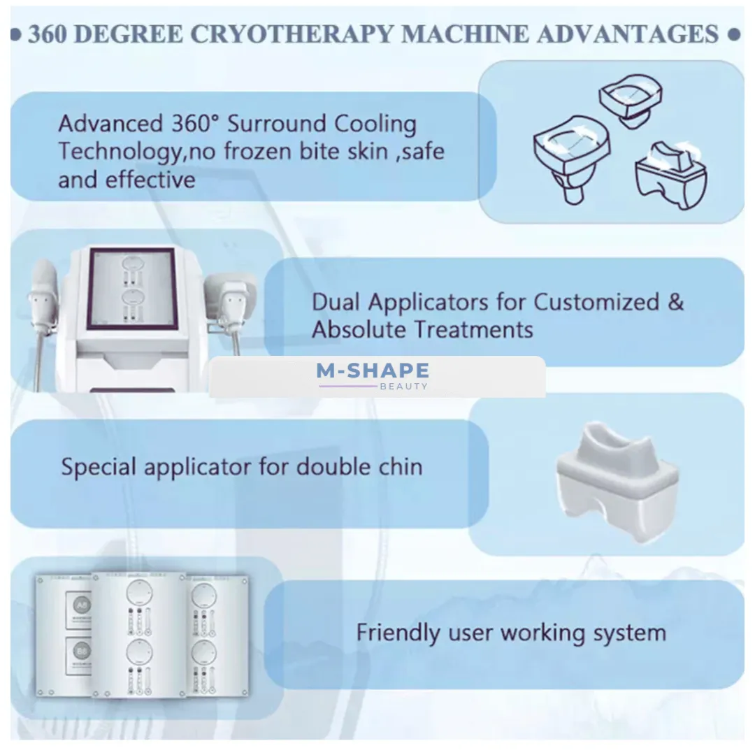 Cryo   EMShape® Body Sculpting Machine 2 in 1