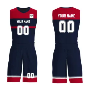 Custom Basketball Jersey and Shorts, Personalized Uniform with Name Number Logo for  Adult Youth Kids, BBJ-221006005