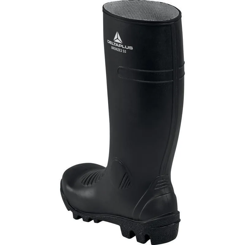 Delta Plus Safety Wellington Steel Toe Cap Boots