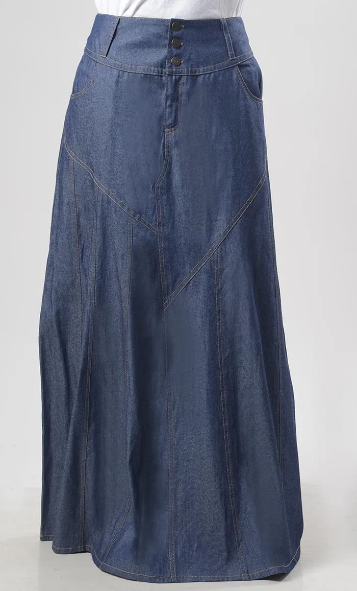 Denim Everyday Wear Skirt - Final Sale