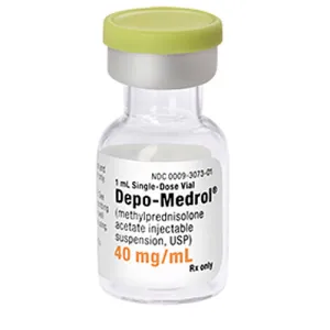 Depo-Medrol for Injection 40 mg, 1 mL x 25/Pack (Rx)