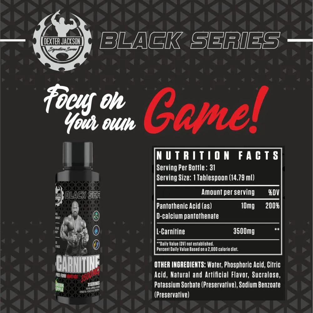 Dexter Jackson Black Series Carnitine liquid