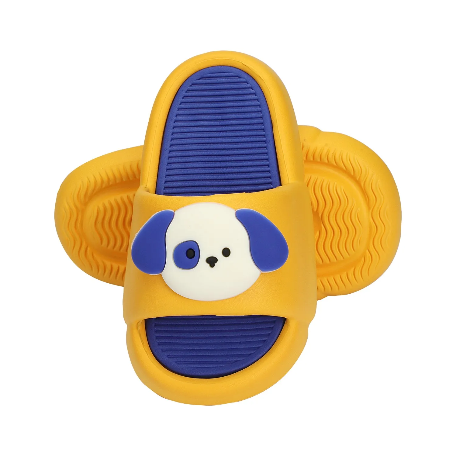 Dog Applique Detailed Slider - Yellow