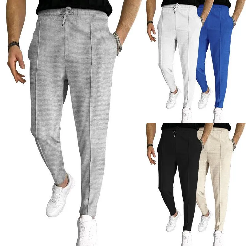 Drawstring Exercise Casual Pants