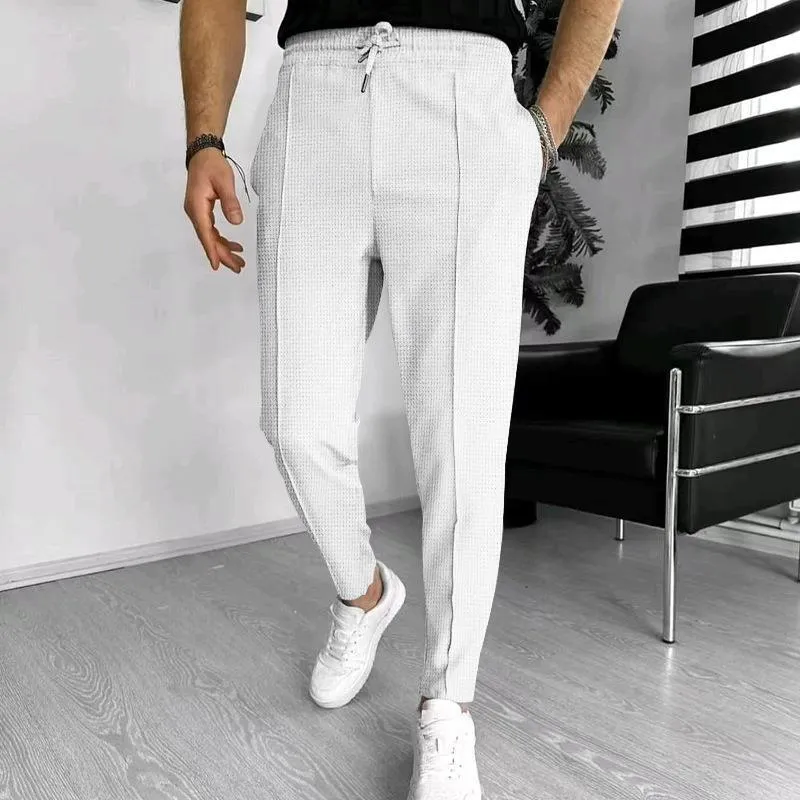 Drawstring Exercise Casual Pants