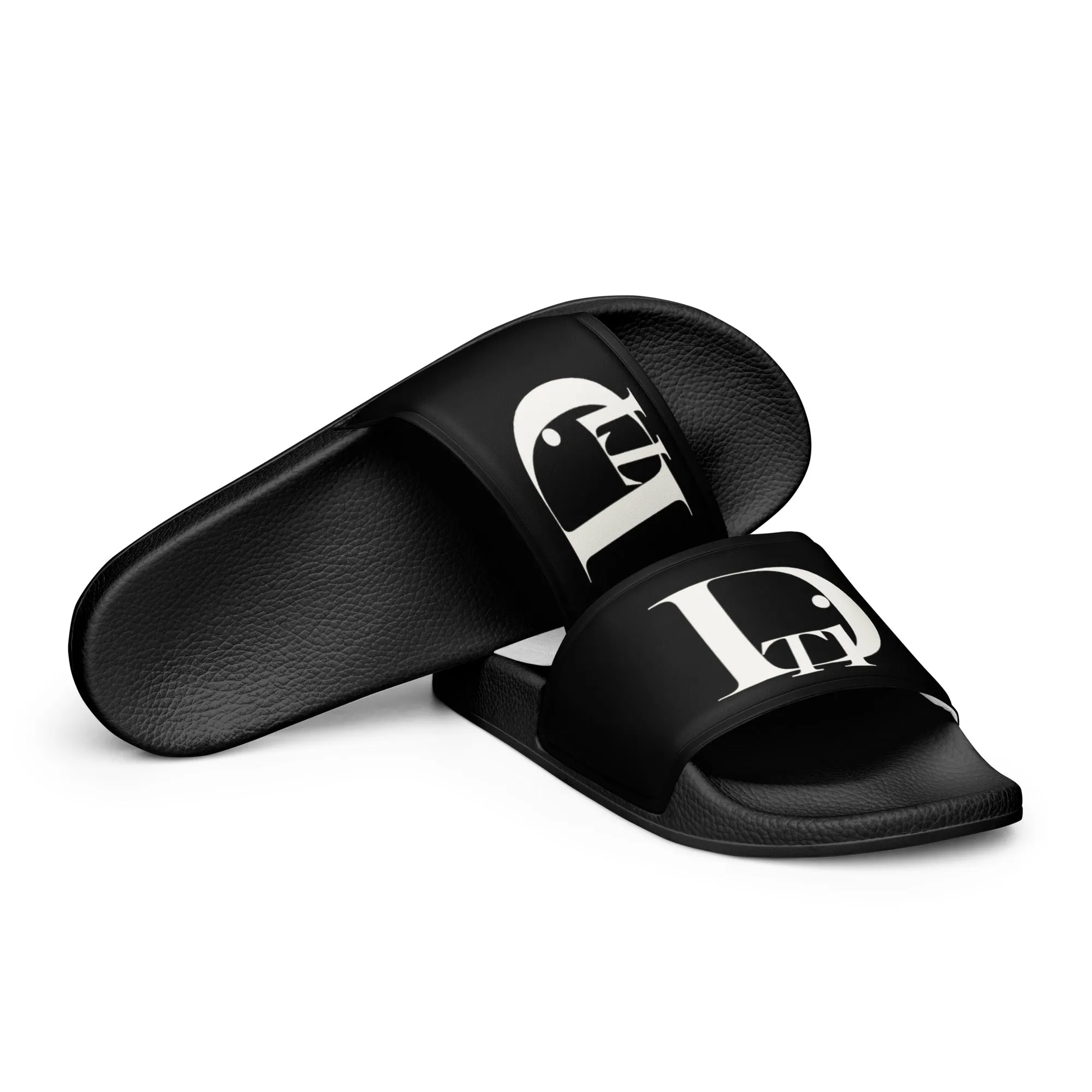 DTI Black and White Women's slides