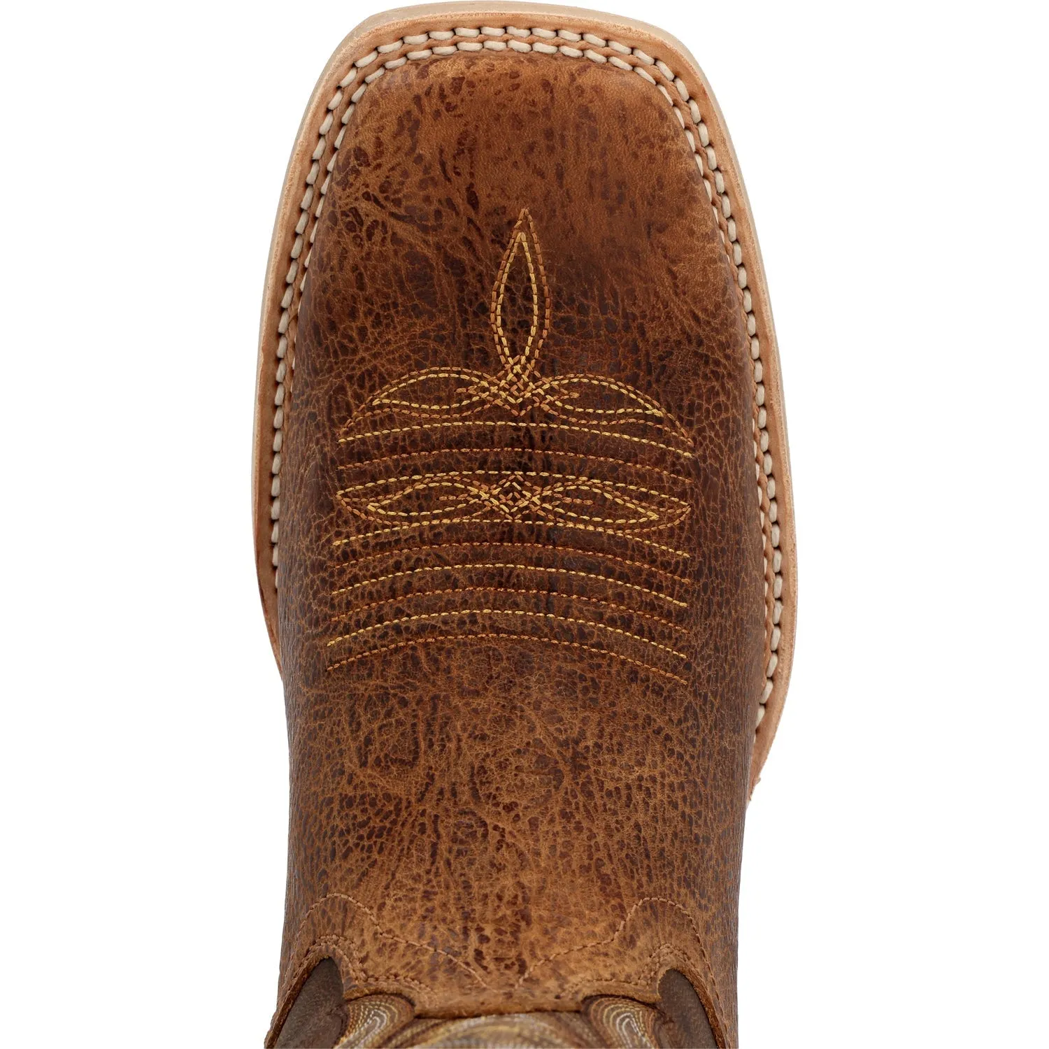 Durango Mens Rebel Pro Lite Western Tan/Tobacco Leather Cowboy Boots