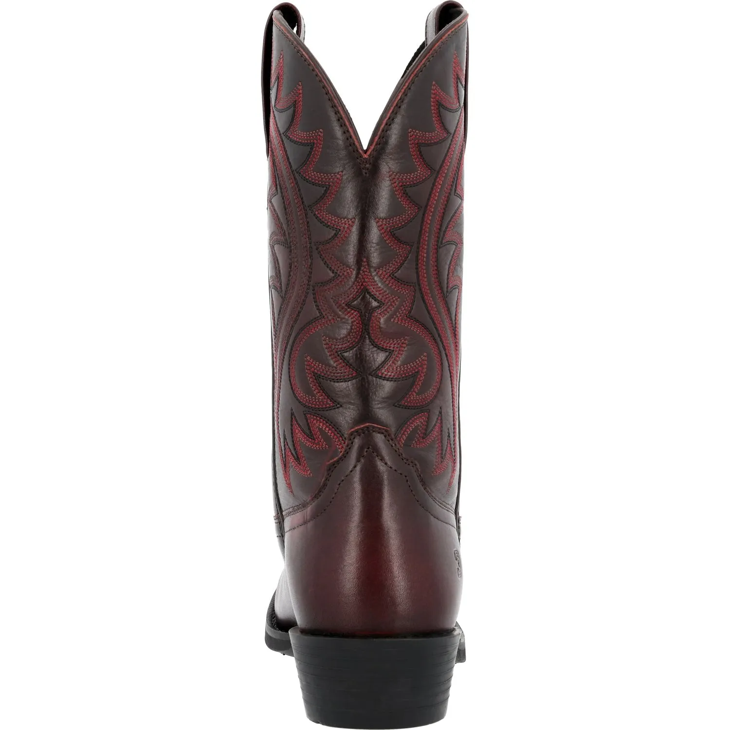 Durango Mens Shyloh Western Burgundy Leather Cowboy Boots