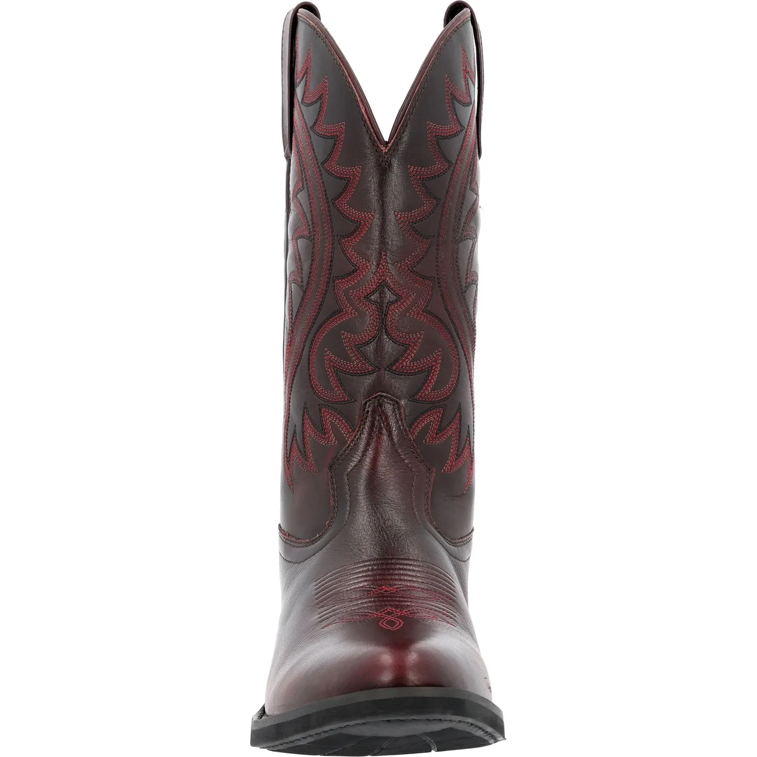 Durango Mens Shyloh Western Burgundy Leather Cowboy Boots