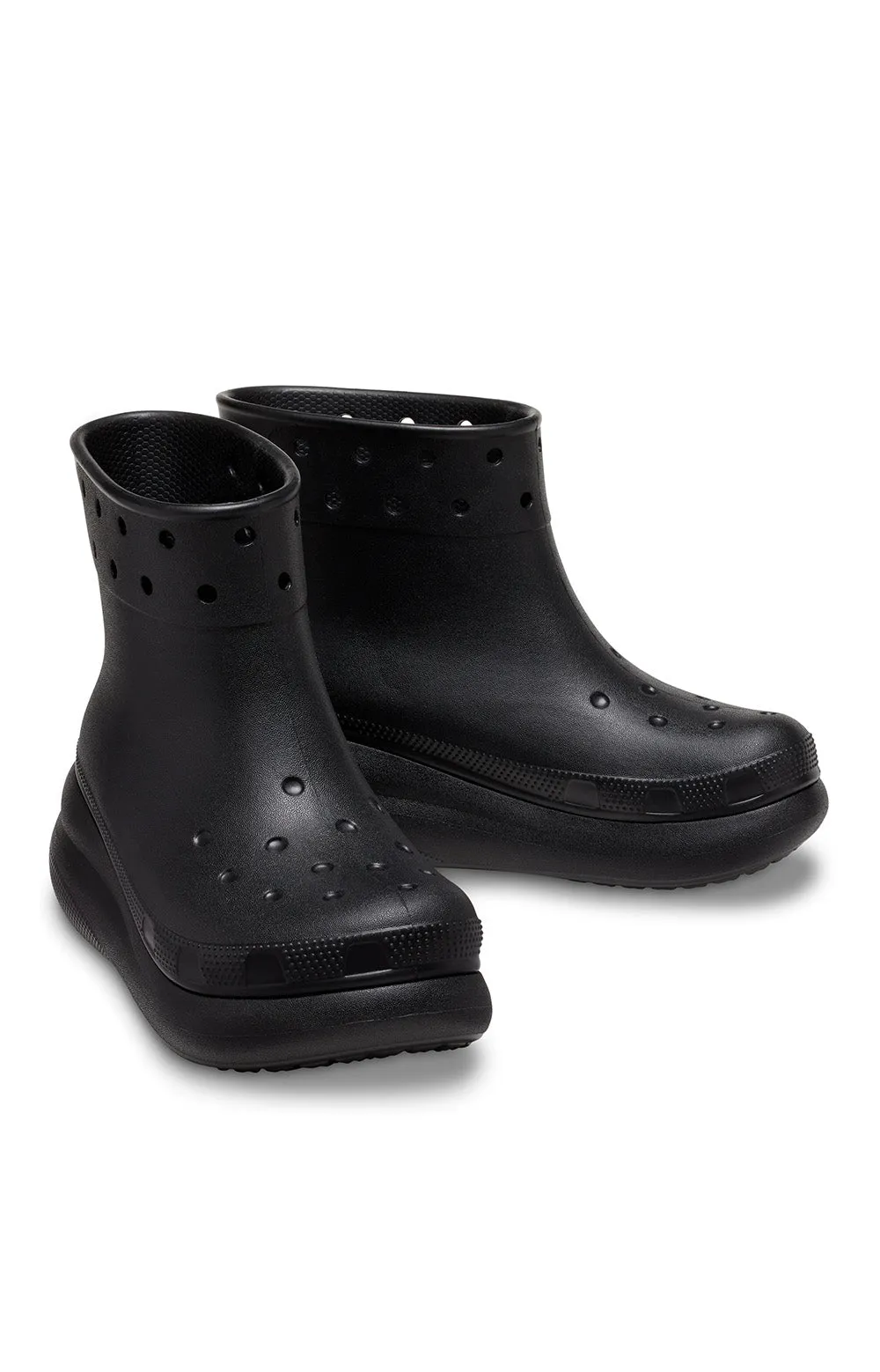 Elevated Elegance Rain Boots - Black