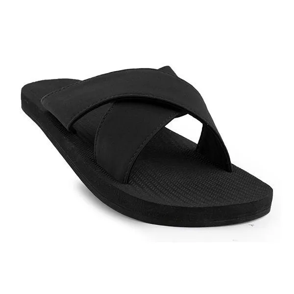 ESSNTLS Mens Cross Slides - Black