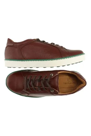 Fairway Casual Golf Sneaker in Briar by T.B. Phelps