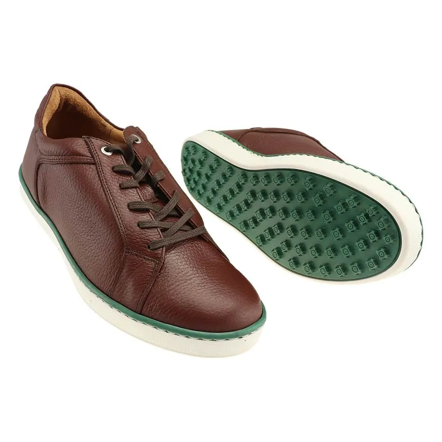 Fairway Casual Golf Sneaker in Briar by T.B. Phelps