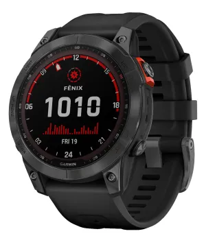 Fenix 7 Solar Slate Gray w/Black Band