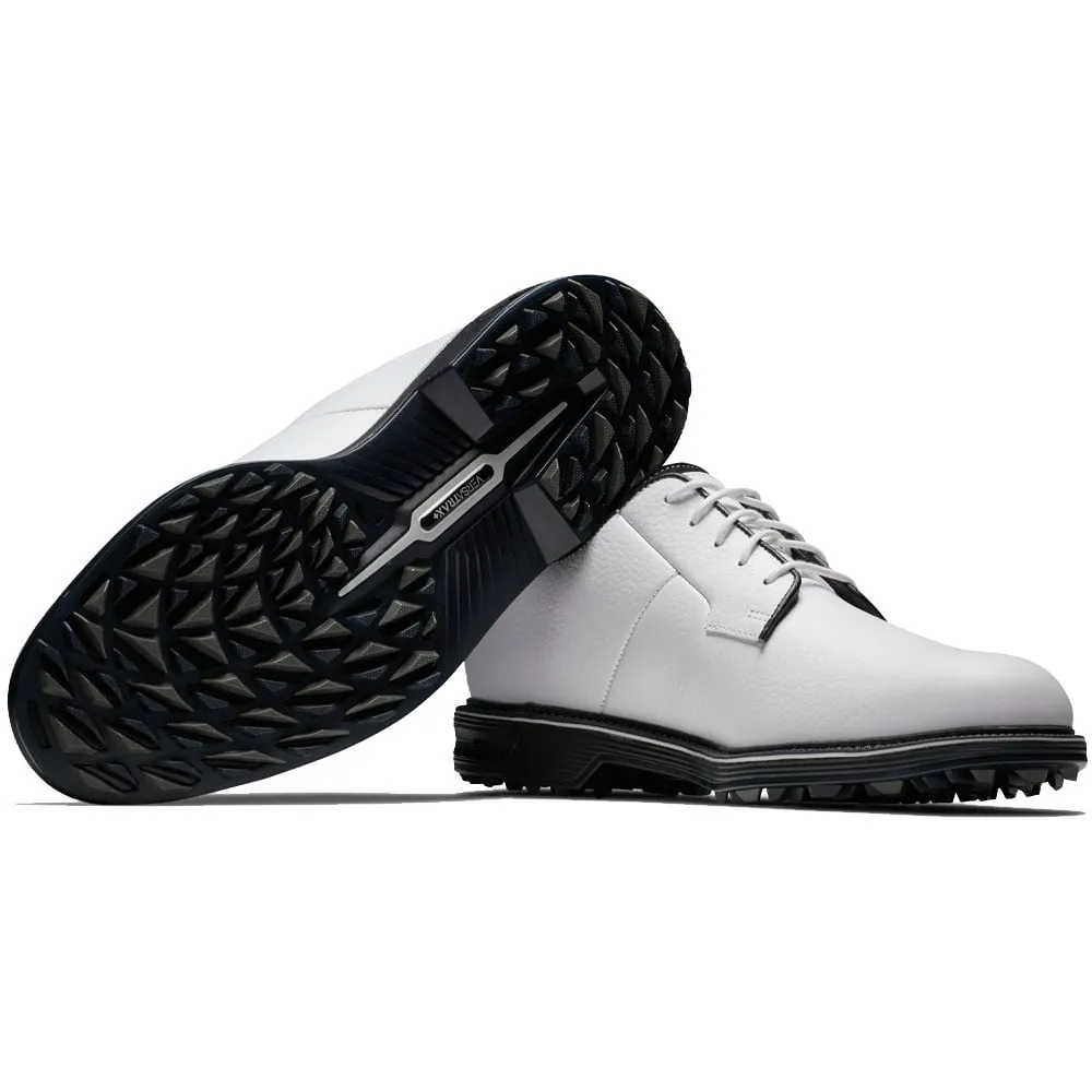 FootJoy Premiere Series Field Spikeless Waterproof Shoes - White/Black