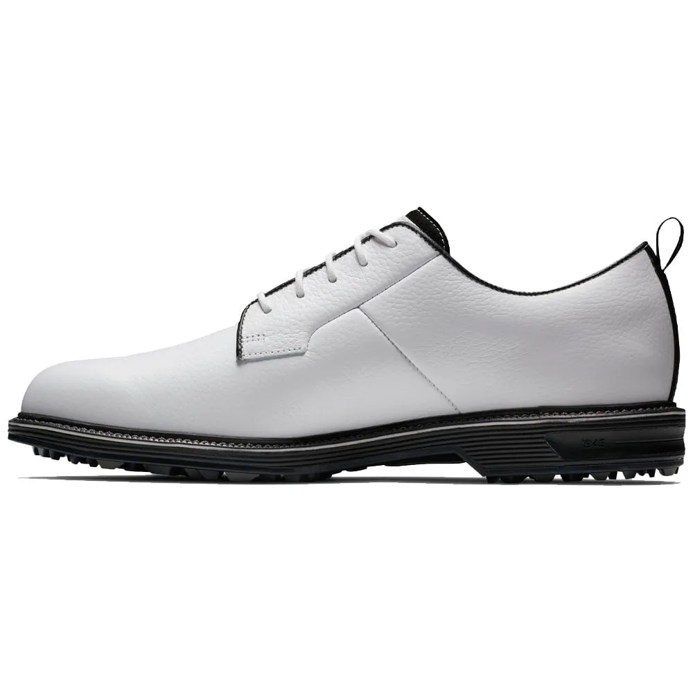 FootJoy Premiere Series Field Spikeless Waterproof Shoes - White/Black